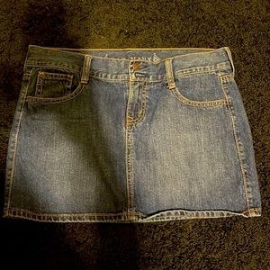 Old navy dark Denim miniskirt